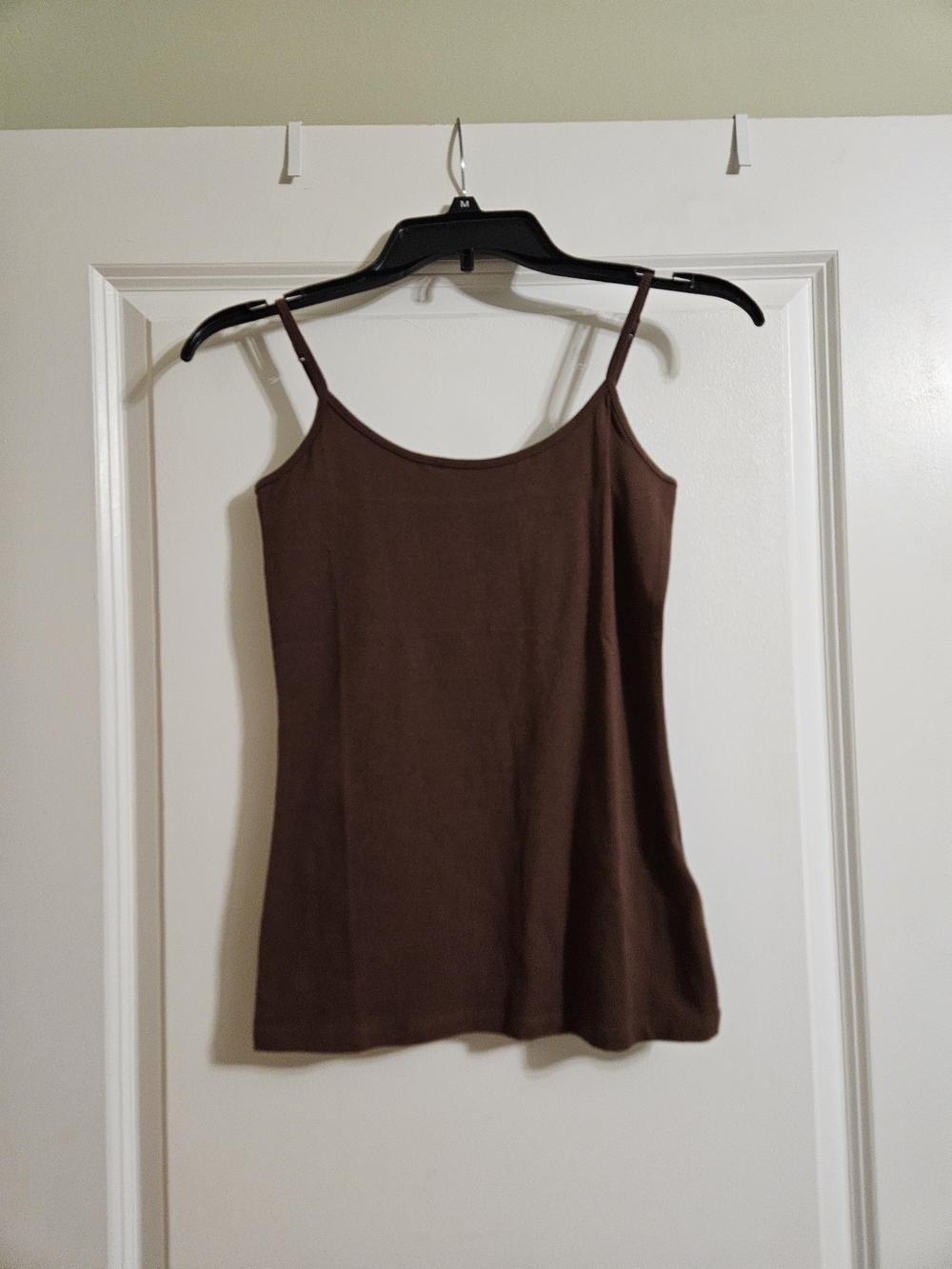 Amazon Essentials Brown Spaghetti-Strap Camisole, Size XS